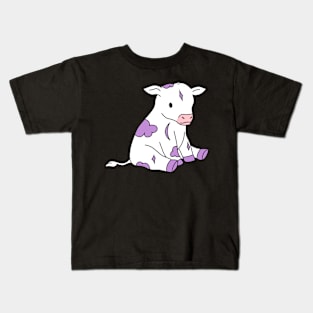 Cosmic cow cartoon! Kids T-Shirt